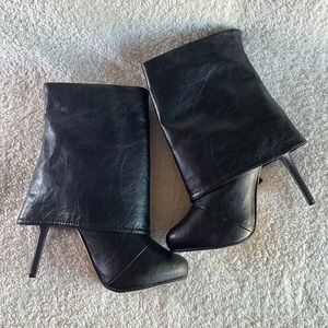 Anne Michelle Addiction-60 Black Stiletto Boot